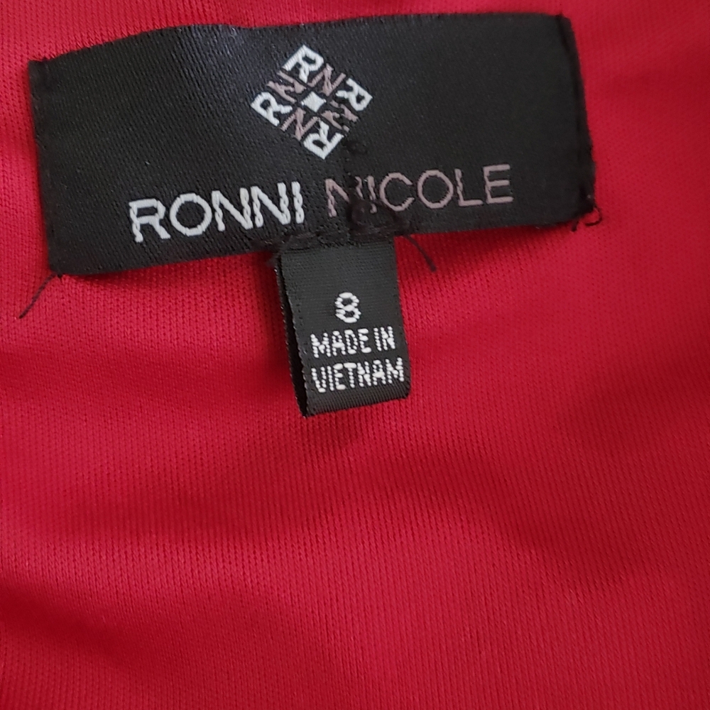 Ronni Nicole Red Dress - Picture 3 of 6